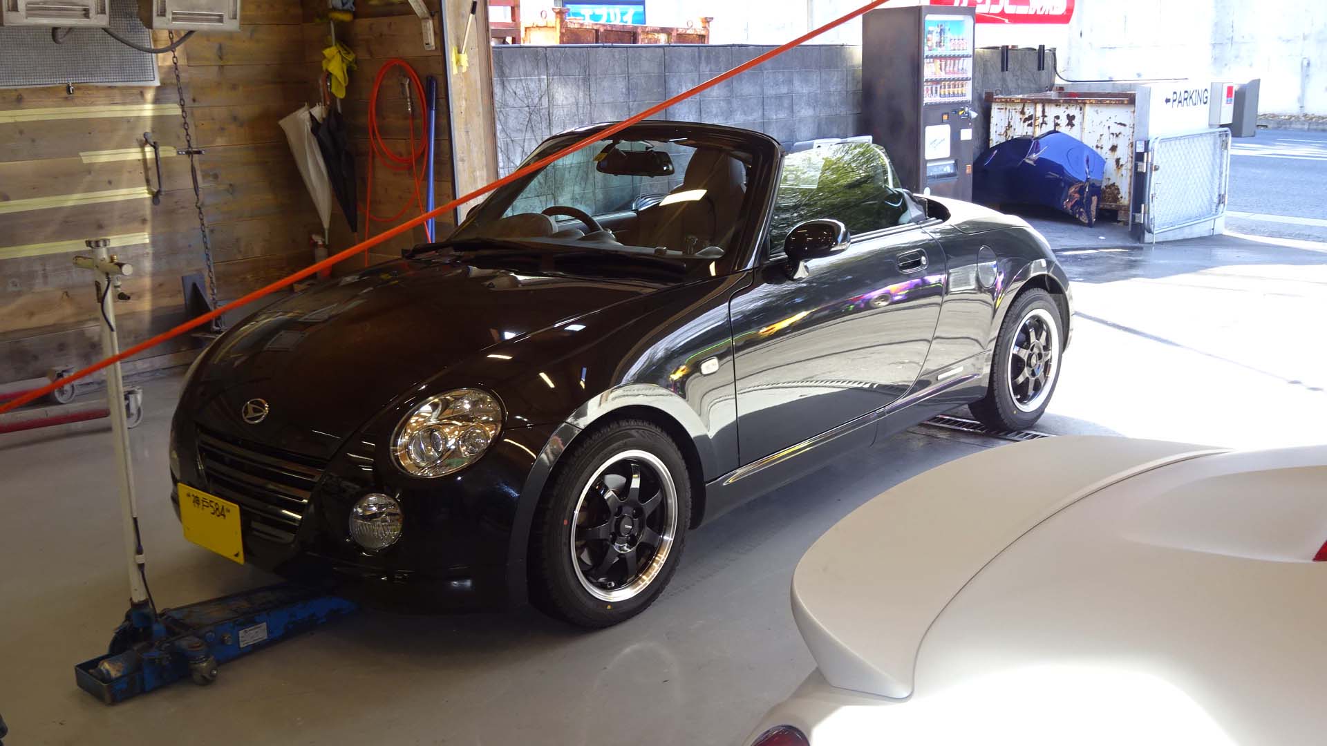 JPS880にWORKエクイップ03かっこE～(ΦωΦ)b - コペン専門店も。ファク