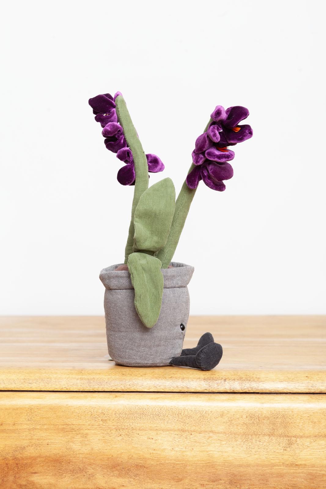 Jellycat Amuseable Purple Orchid Plant / Flower (tagged) – Ms