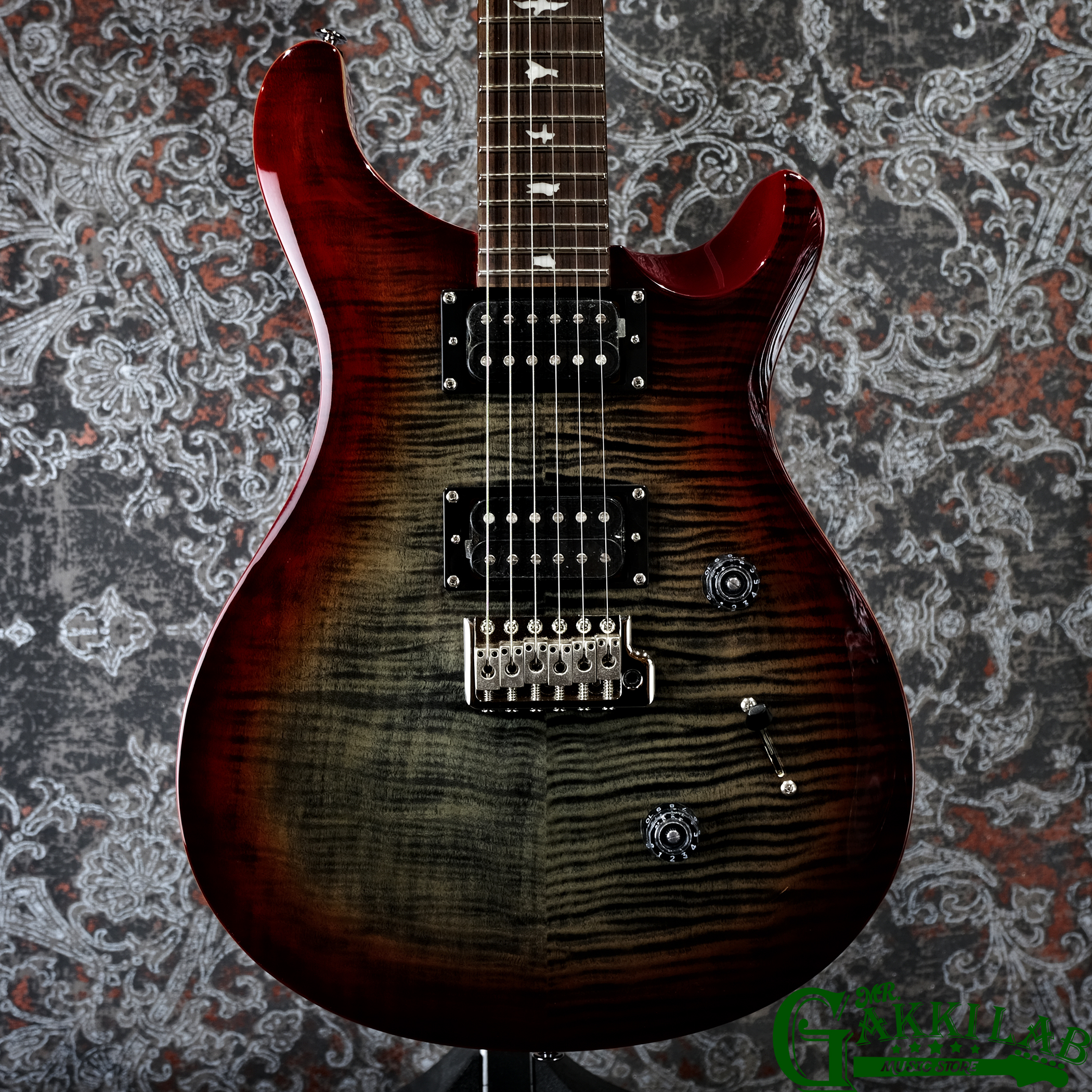 Paul Reed Smith(PRS) 2024 SE Custom 24 Charcoal Cherry Burst