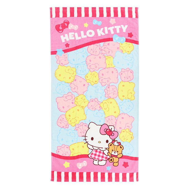 バスタオル KTファンシースナック 60×120cm ｜ ミスターマックス