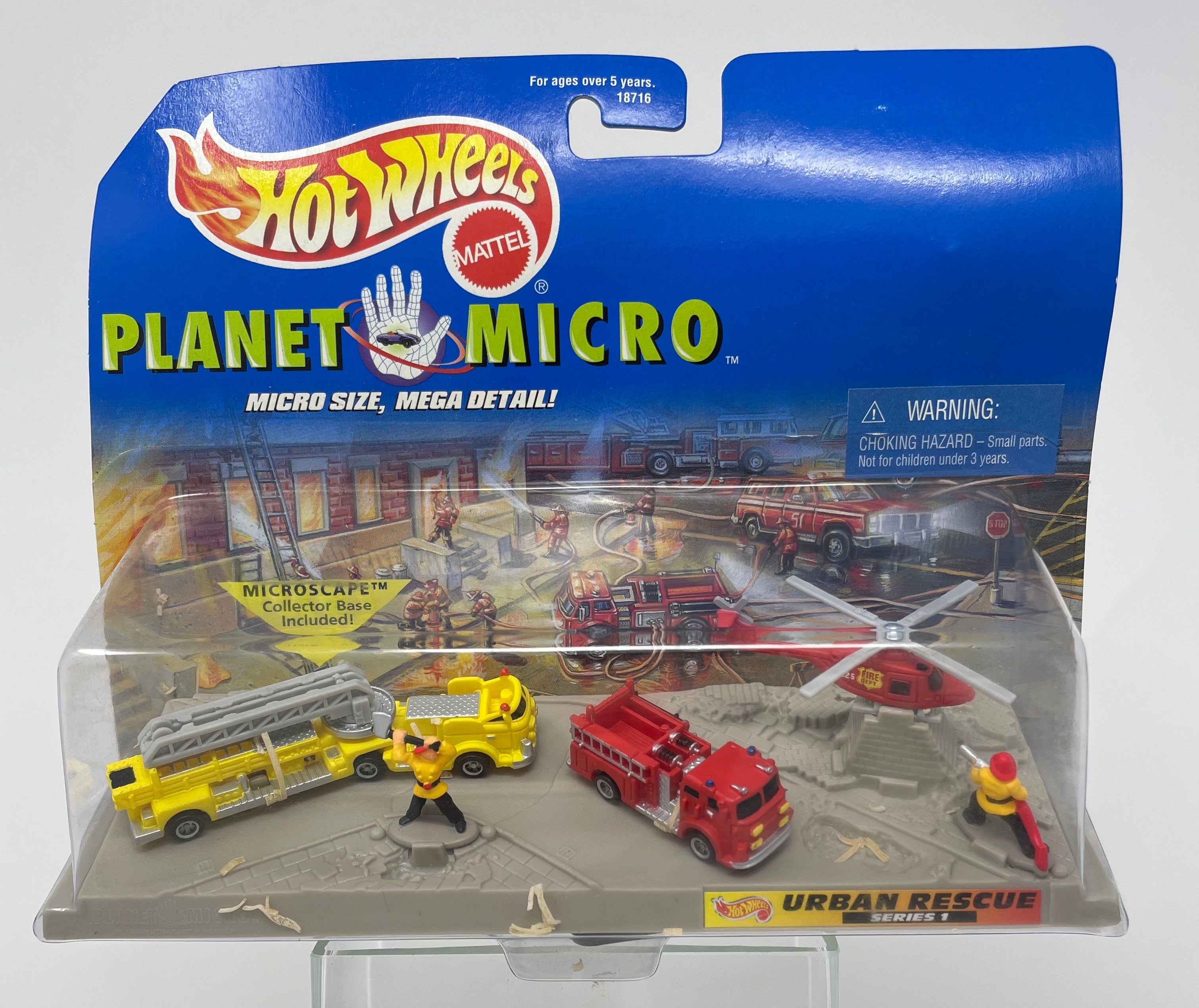 HOT WHEELS - PLANET MICRO - URBAN RESCUE SERIES 1 - #18716