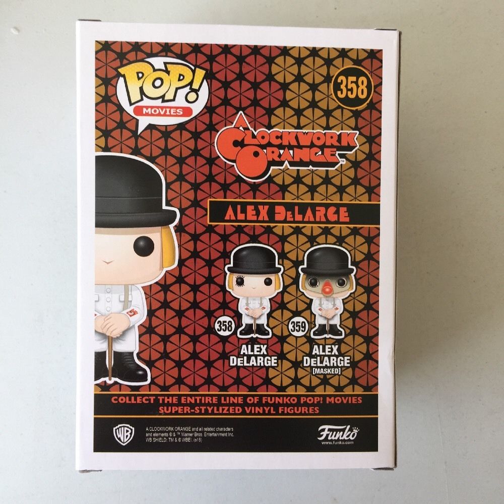 時計じかけのオレンジ,Alex,アレックスFUNKO,フィギュア,Clockwork