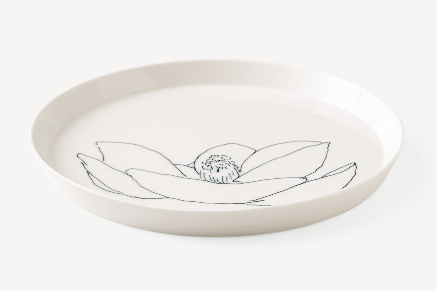 PERUS プレート マグノリア | 石本藤雄デザインの食器、雑貨の通販