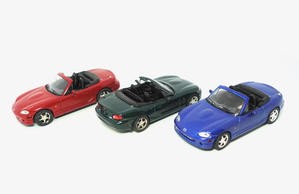 1/43 NBロードスター ミニカーの世界①（NB前期型） - NBロードスター