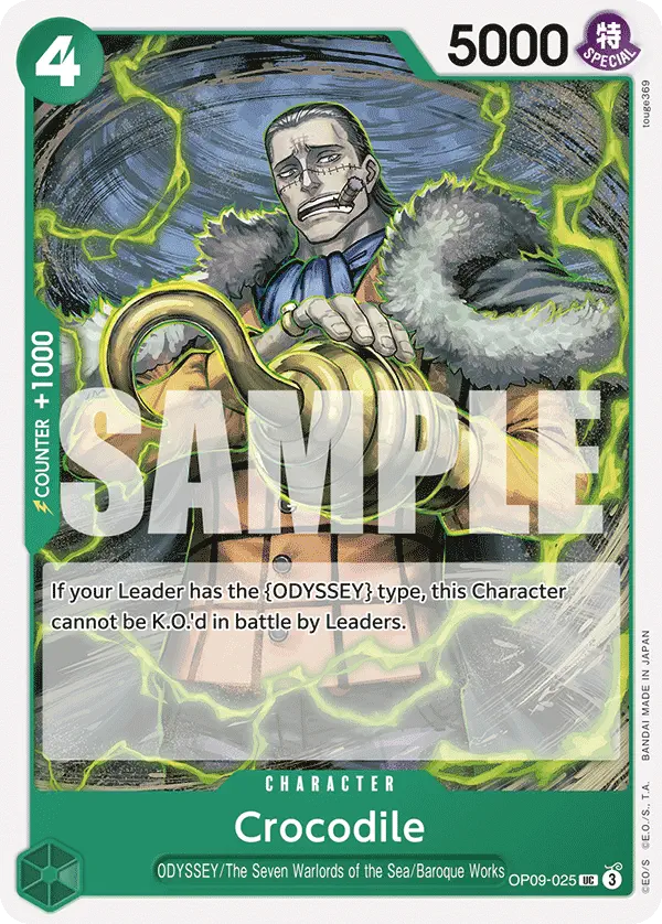 My Card Bazar - Crocodile OP09-025