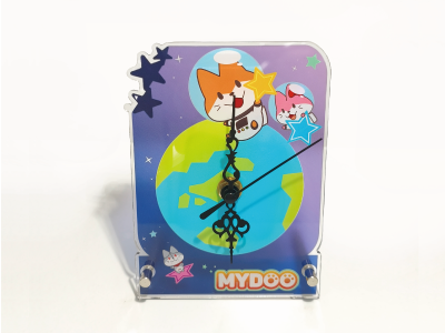 ダイカット-アクリルクロック｜1個から製作可能！高品質・低価格・短