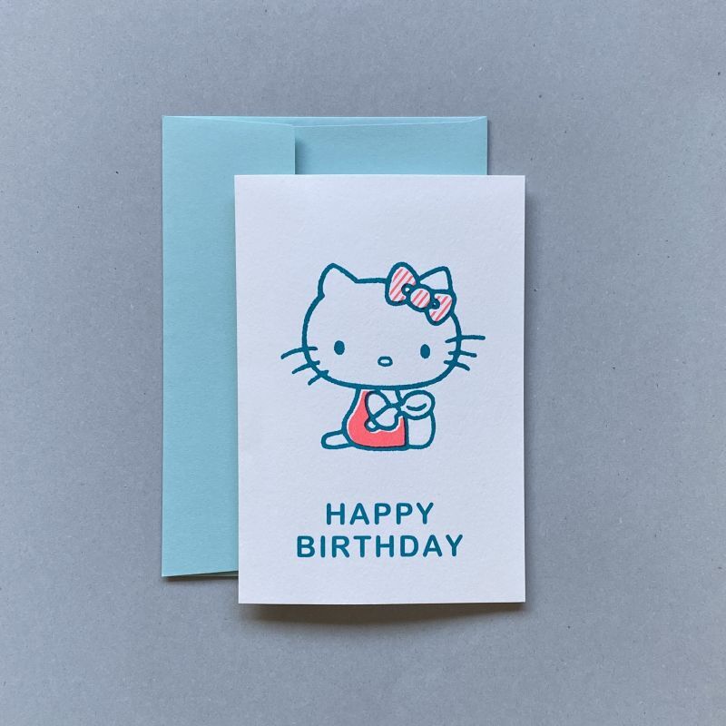 あの頃 サンリオキャラクターズ バースデーカード ハローキティ – 水縞