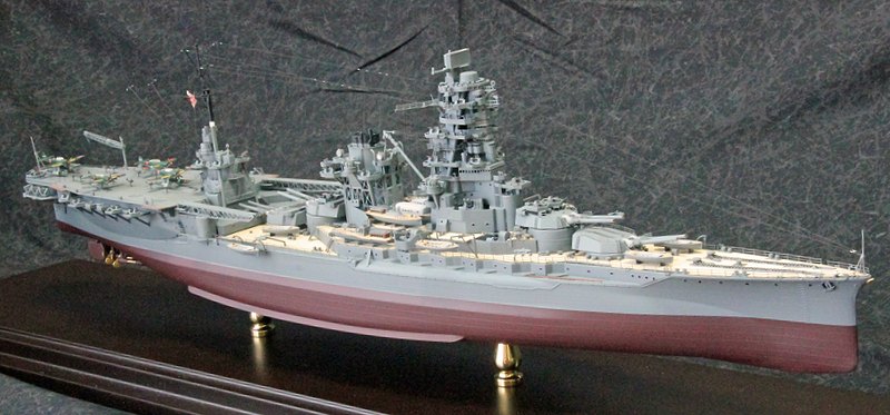 1/350 日本海軍航空戦艦 伊勢 IJN AircraftBattleship ISE フジミ
