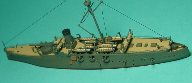 二等巡洋艦 厳島 ITSUKUSHIMA 1/700 シールズモデル フォーサイト