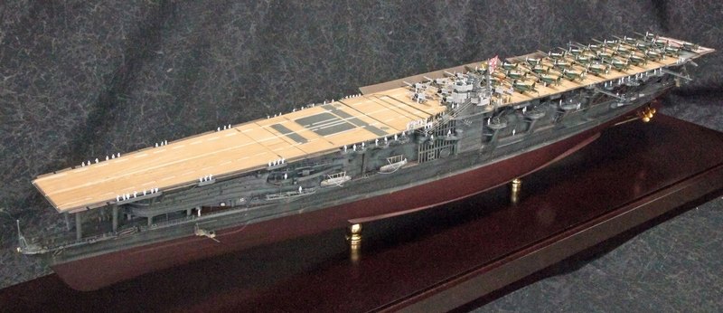 航空母艦 赤城 1/350 徹底ディティールアップ版（艦上ジオラマモデル
