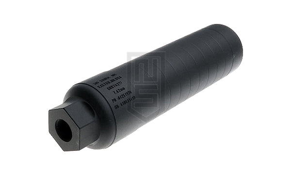 GunDay Airsoft MPX / MCXシリーズ用 S仕様 サイレンサー（14mm）- 黒