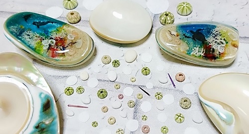 夜光貝アクセサリー＆インテリア『Yakou🐚pupu』 | ポケ海ハンドメイド協会