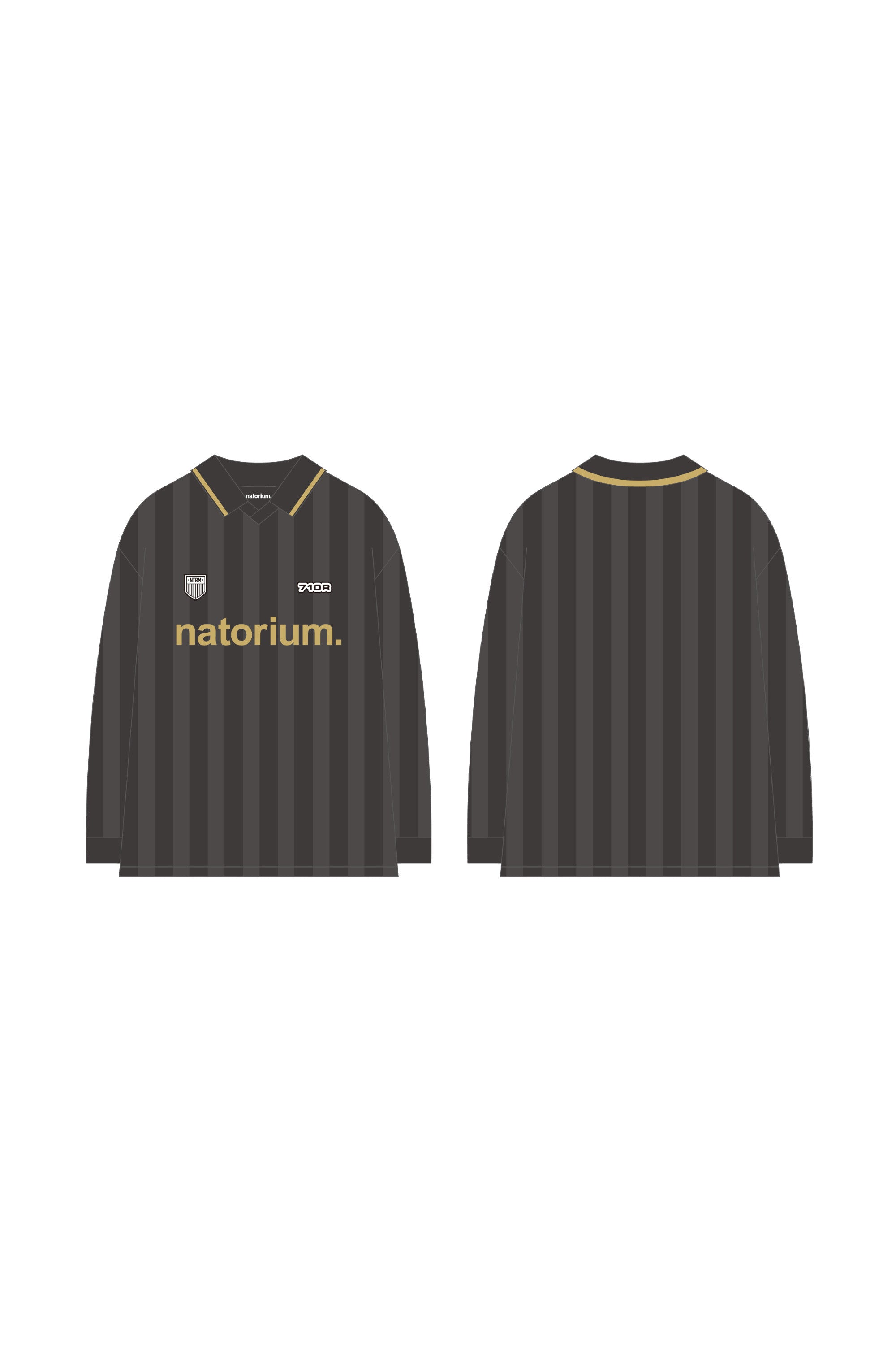 natorium Game shirt L/S グレー – なとり natorium. Official Store
