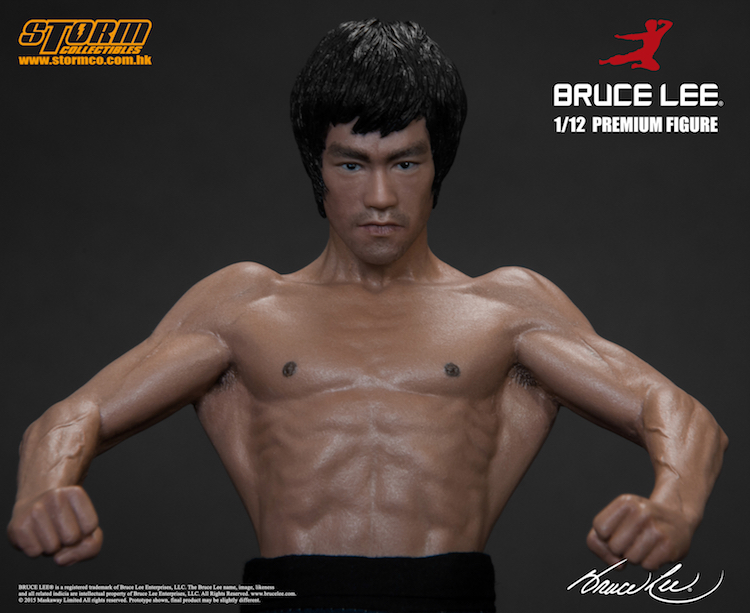ズッシリ重いメタル製】BRUCE LEE ブルース・リー (黒) ズッシリ重い