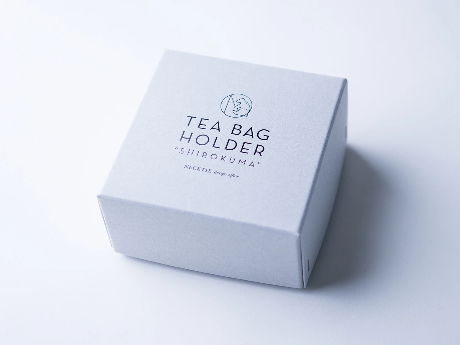 Tea Bag Holder “Shirokuma” – Necktie design office