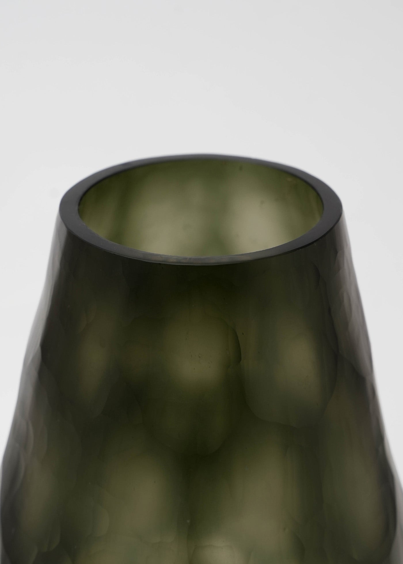 Hand Made Glass Flower Vase Emerald | Pasand by ne Quittez pas