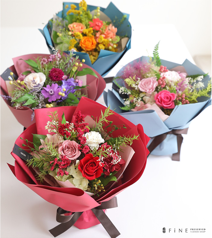 ラ ブーケ - プリザーブドフラワー 敬老の日 2025 花束 花束贈呈 誕生