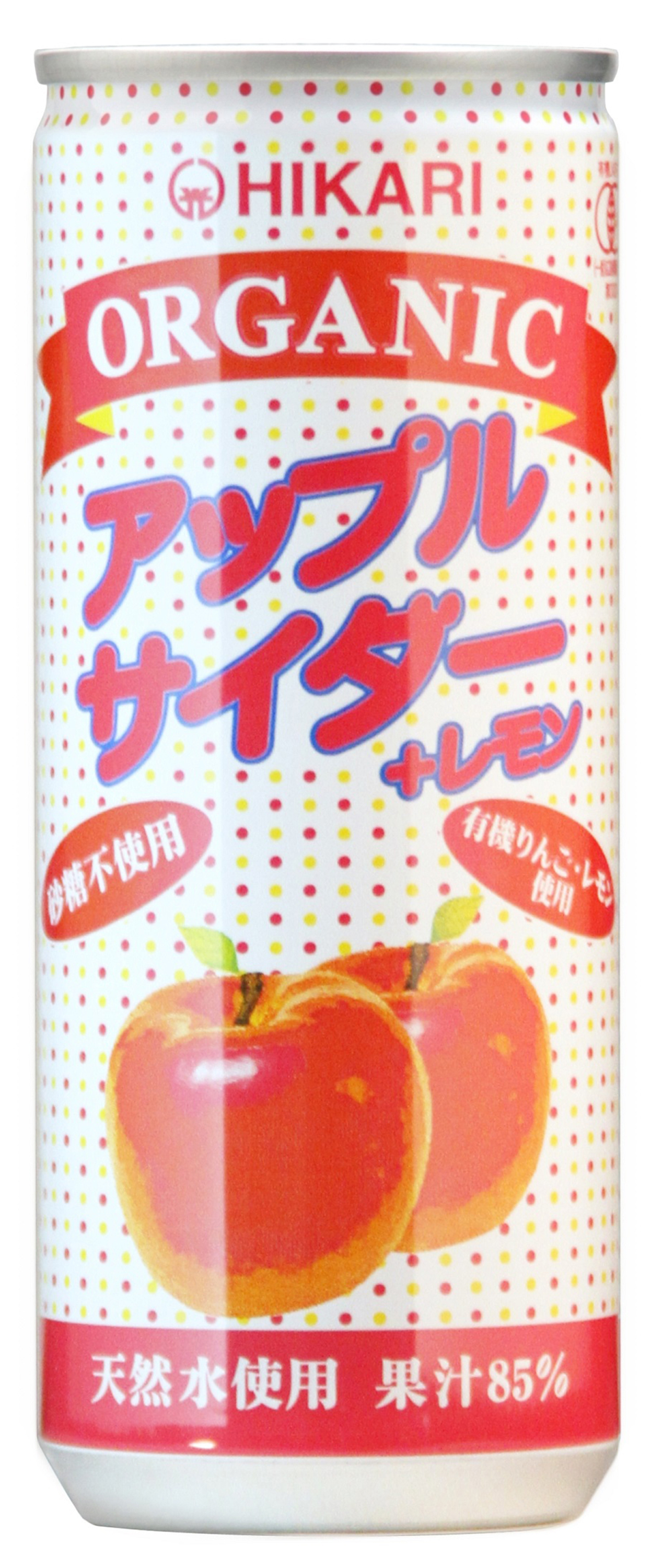 商品情報 | 001357 | ヒカリ オーガニックアップルサイダー＋レモン