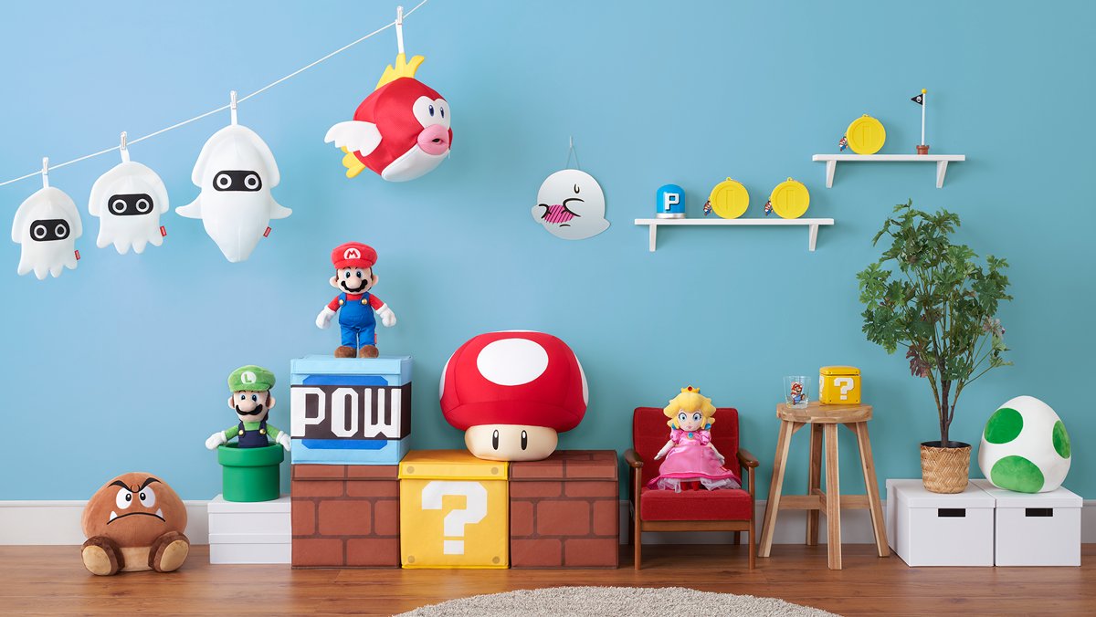 クリボー、ゲッソー、テレサなど敵キャラにスポットをあてた雑貨が発売