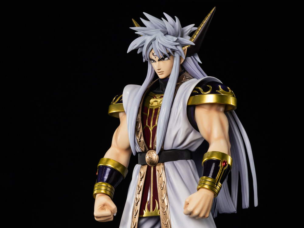 大魔王バーン様」がフィギュアになられた彩色原型画像が公開。全盛期の