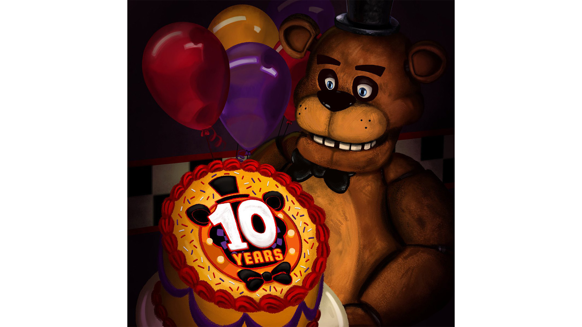 FNaF』が8月8日に10周年。8月1日から8日にかけて毎日「大きなリリース