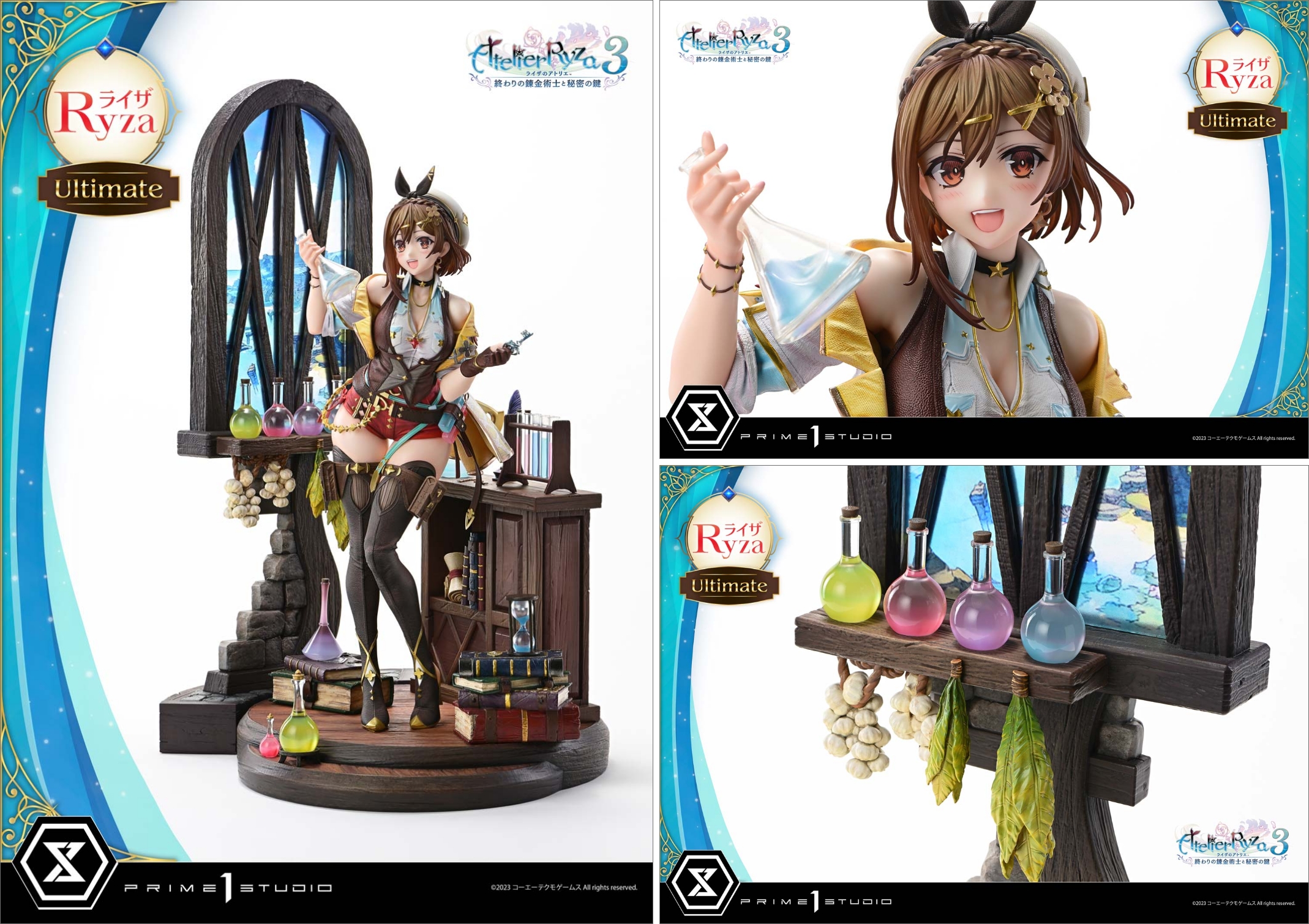 ライザのアトリエ3』より「ライザ」の1/4スケールスタチューが登場