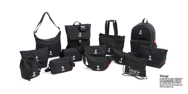 スヌーピーのワンポイントが効いてる！「マンハッタンポーテージ」と