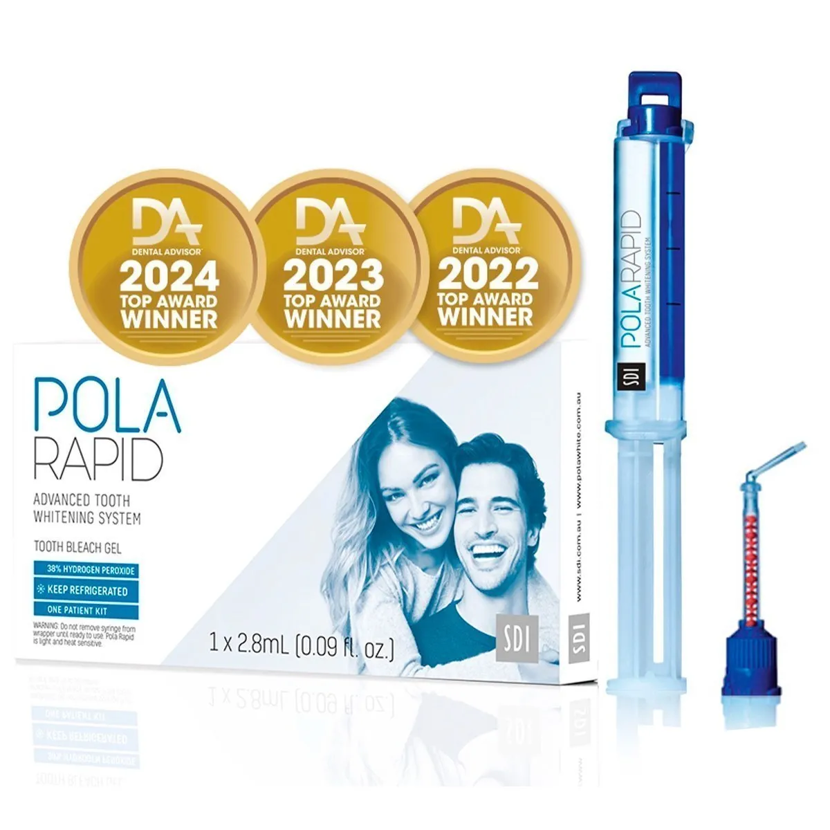 BLANQUEAMIENTO POLA RAPID 38% SDI - Nexo Dental