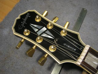 エピフォン レスポール - フレットすり合わせ｜ネック反り修正