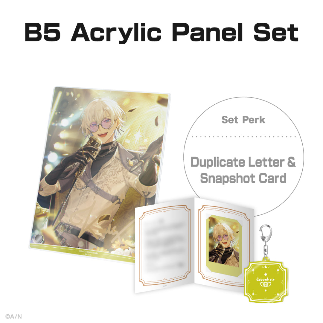 Kaelix Debonair Birthday Goods & Voice 2025 – NIJISANJI EN