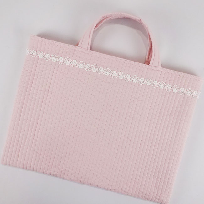 入園入学グッズ | レッスンバッグ 【 イブル ヌビ ピンク・ブルー