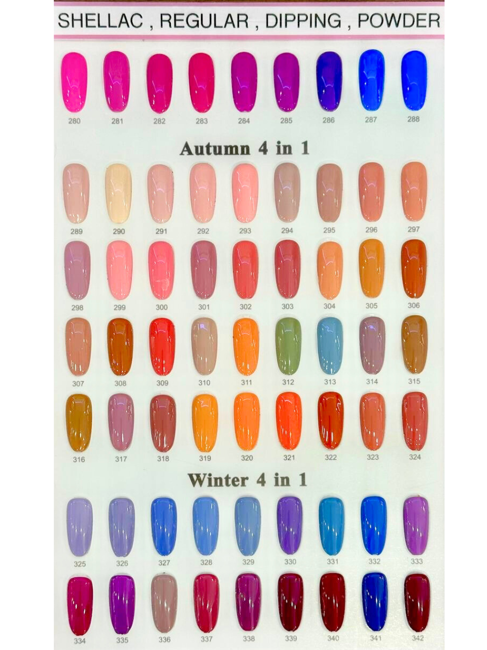 NAIL COLOR COLLECTION - Nails of America Bridgeland