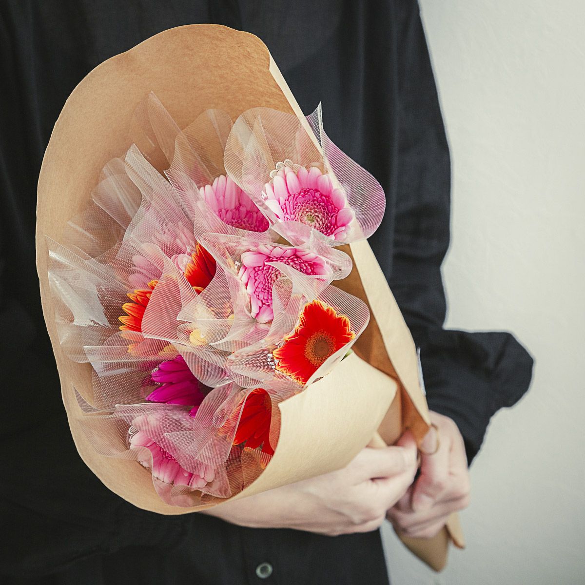 もったいない花いちばガーベラ(15本) /1-4色アソート | noemie（ノエミ）