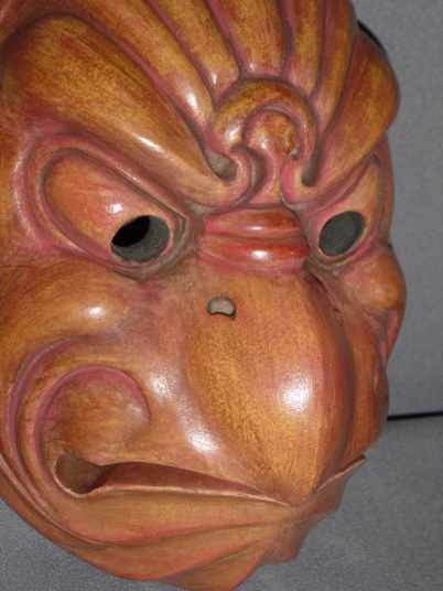 舞楽面 崑崙八仙（ころばせ）