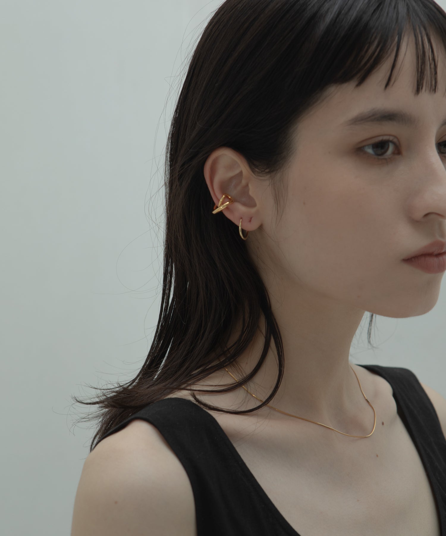 Thin Hoop Pierce（1.5cm）［Silver925］ | 大人のための毎日使える