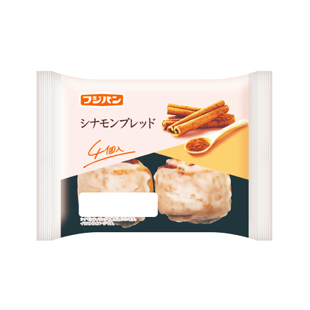 フジパン シナモンブレッド 4個入: スープ・パン・生菓子・シリアル