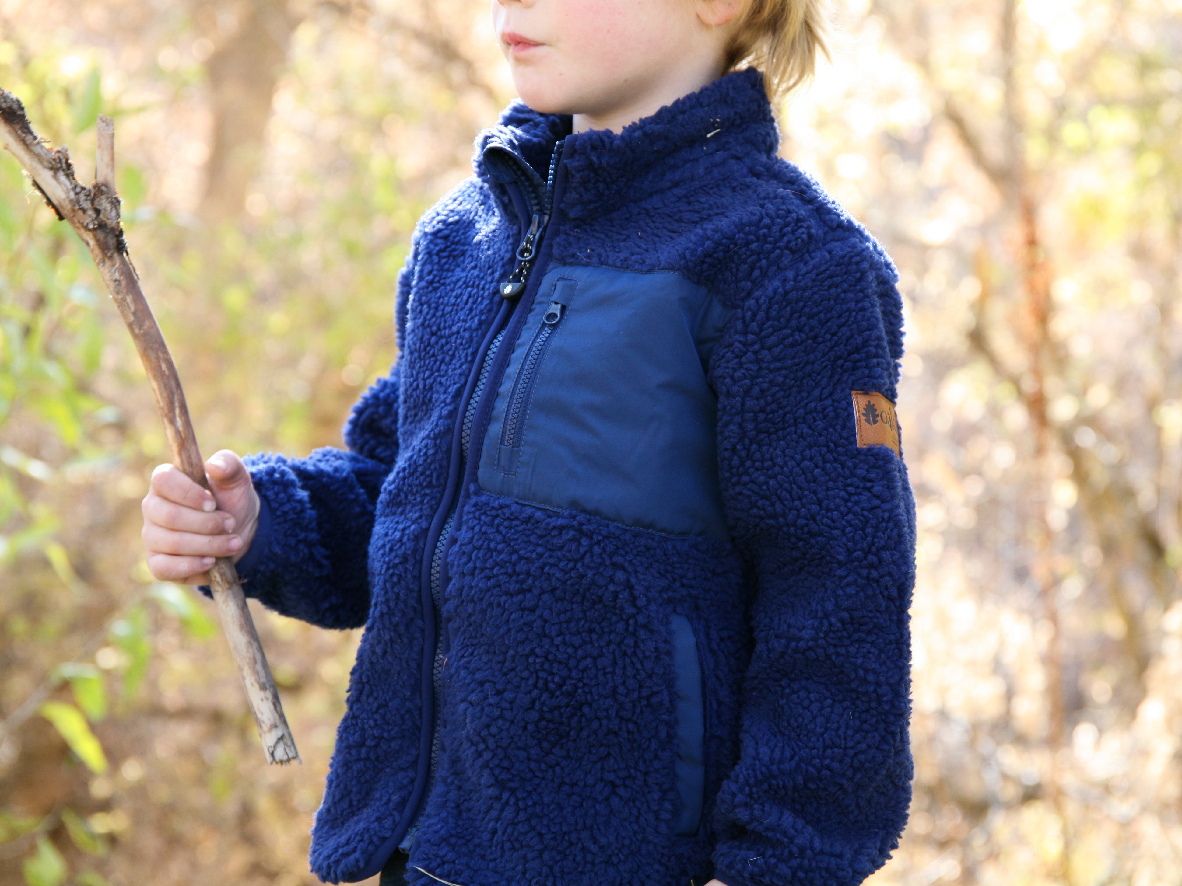 Sherpa Fleece (Midnight Blue) – Oaki