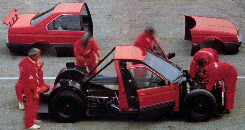 1988 ALFA ROMEO 164 Pro Car｜アバルトの歴史を刻んだモデル