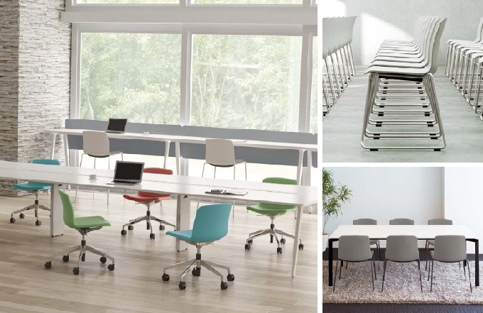 ミーティングチェア ricco-N（リッコ-エヌ）シリーズ - オフィス分野