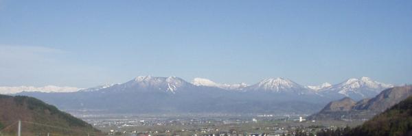 北信越のやまなみ