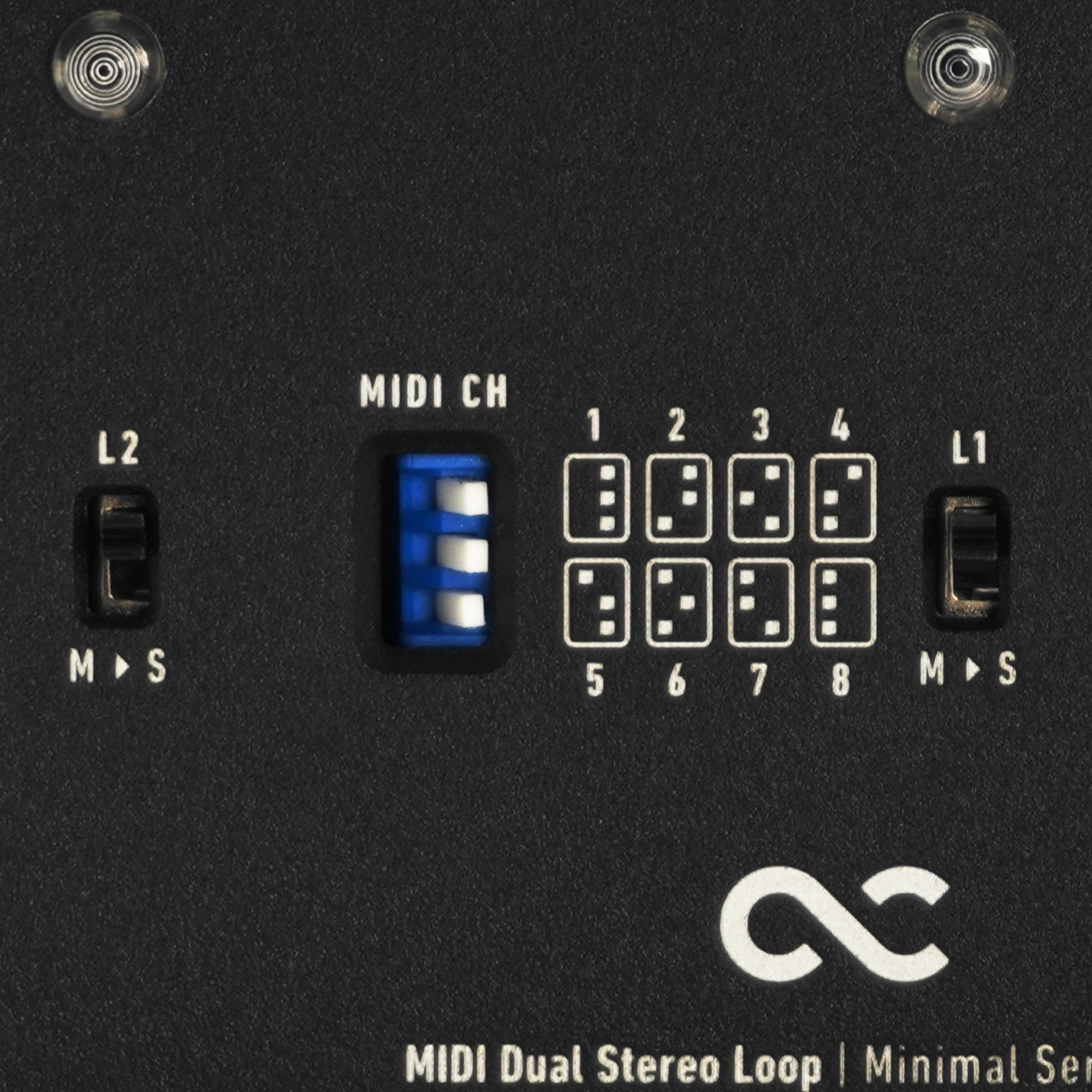 Minimal Series MIDI Dual Stereo Loop (OC-M-MDSL) – One Control USA