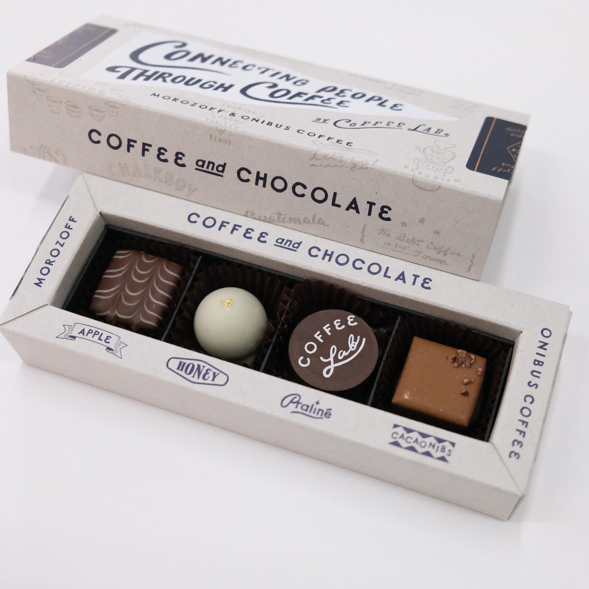 COFFEE LAB 2026】オニバスショコラ 4個入り | ONIBUS COFFEE