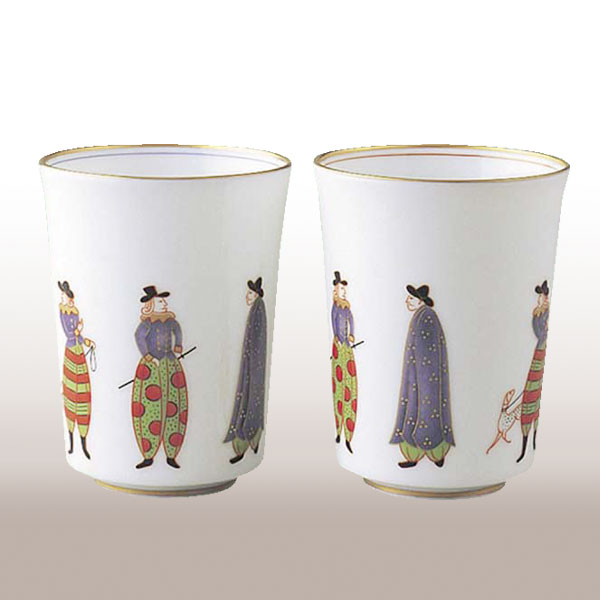 和蘭陀人）ペア湯のみ|有田焼の老舗-香蘭社オンラインショップ