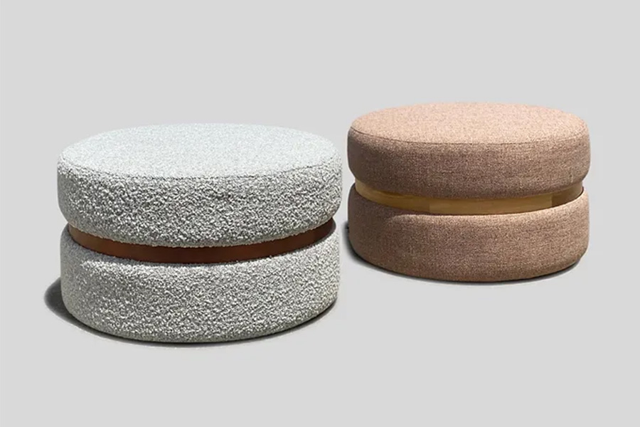 モーダ・エン・カーサ Sketch オットマン マカロン レンジ1 / MACARON