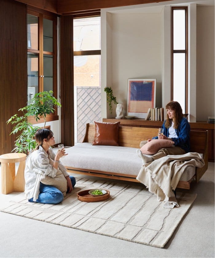 HABITAT SOFA BED 200cm BEIGE ハビタソファ ベット ベージュ 700