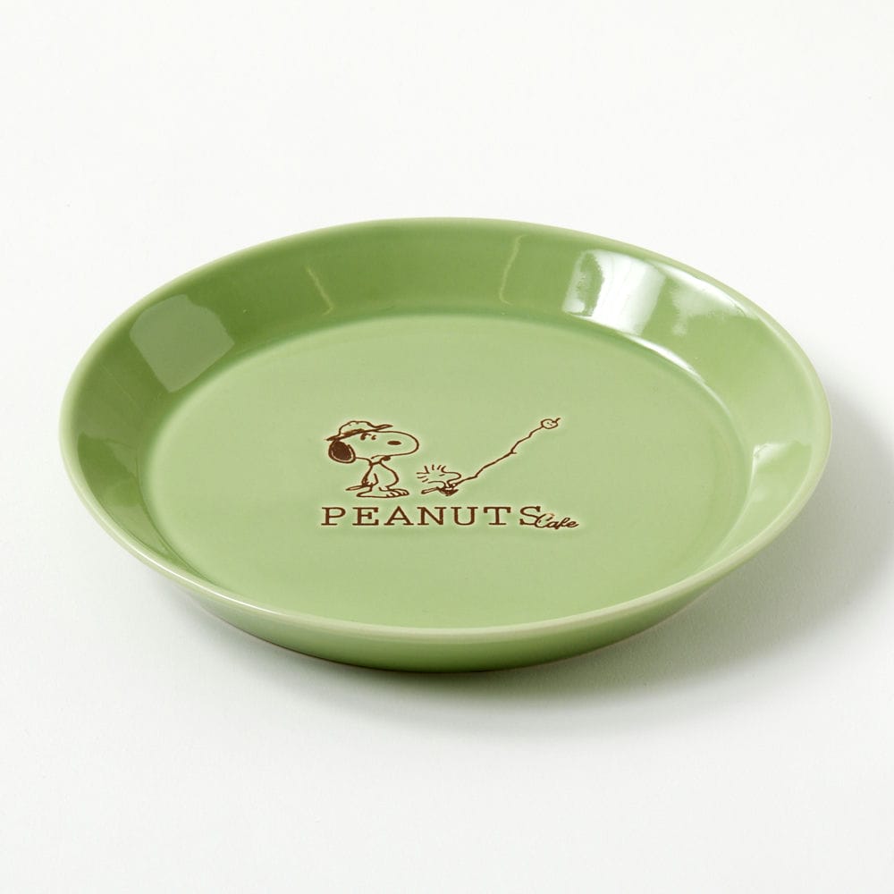 PEANUTS Cafe SMT プレートS グリーン – PEANUTS Cafe Online Shop