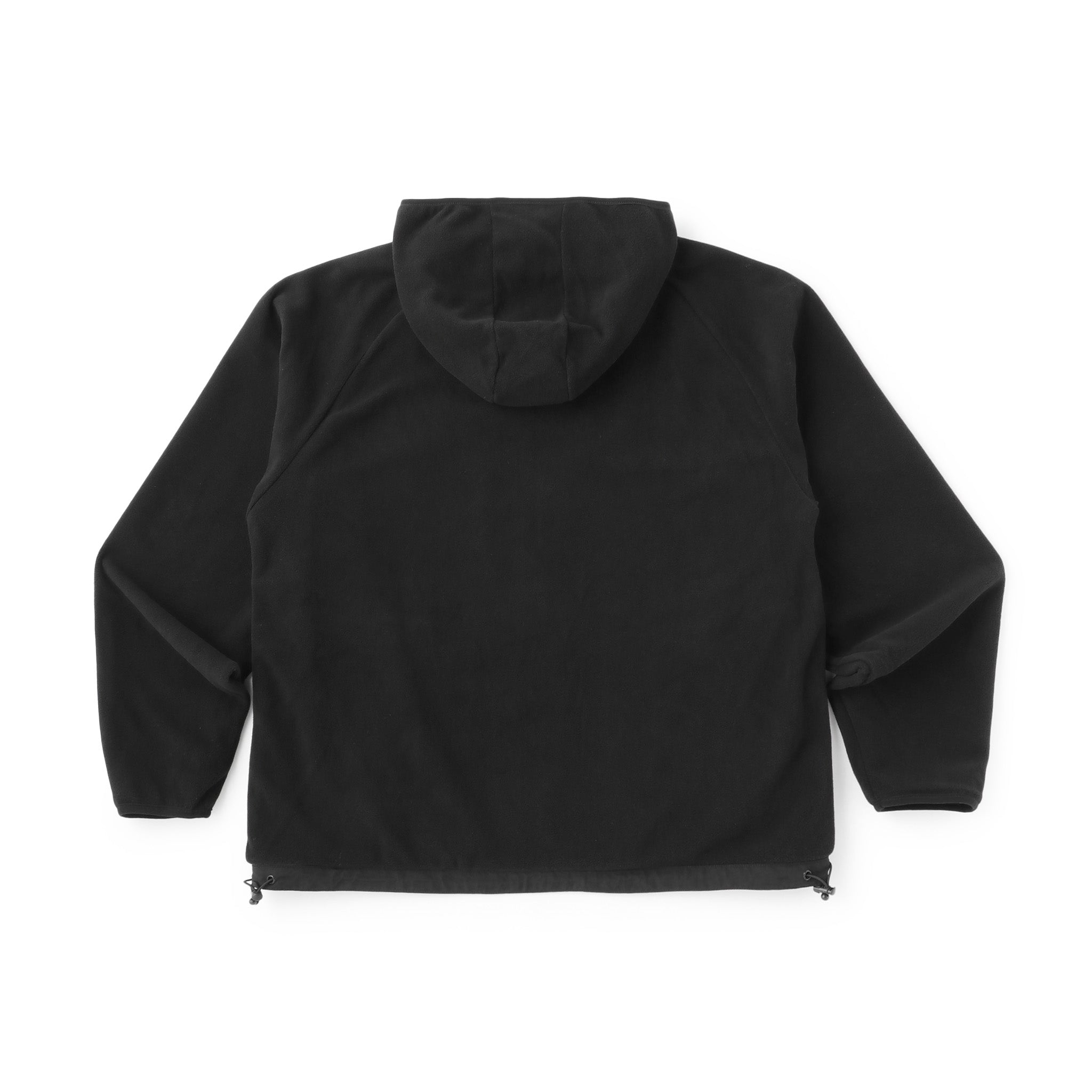 BOUTIQUE NYLON × FLEECE REVERSIBLE ZIP UP HOODIE BLACK（ブティック