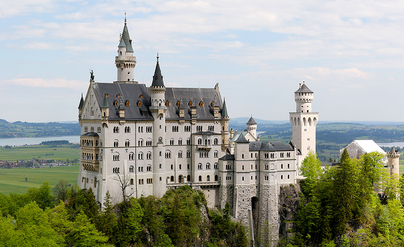 ノイシュバンシュタイン城、ロマンチストな城主の何とも悲しい物語