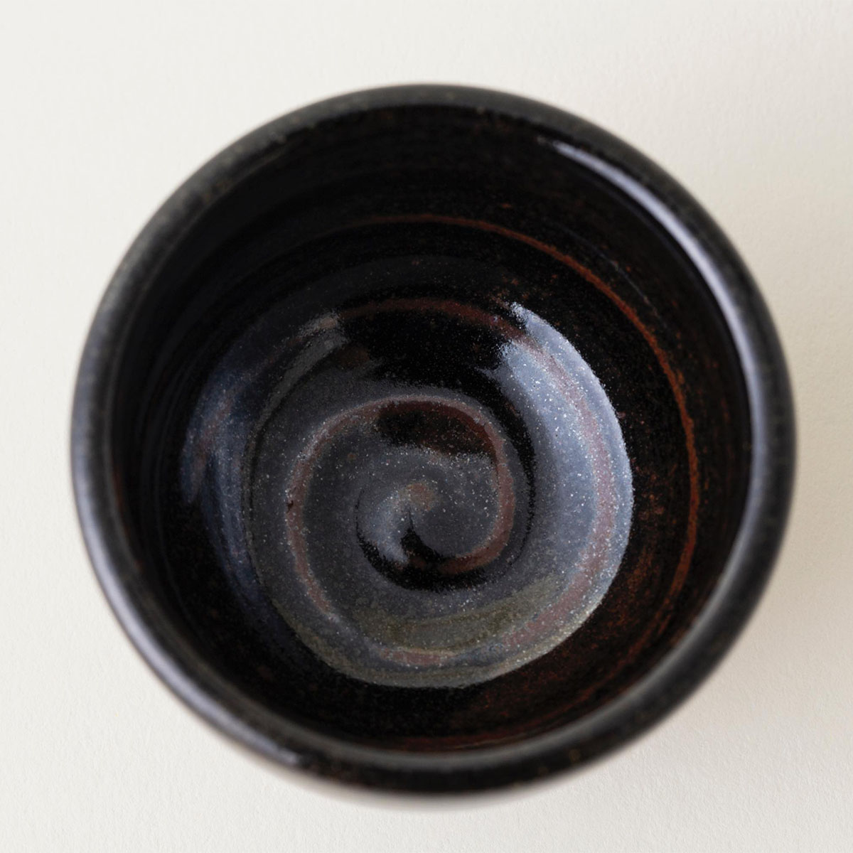 黒茶家セット(盃2個付)[クロヂョカセット（サカズキ2コツキ）]｜沈壽官