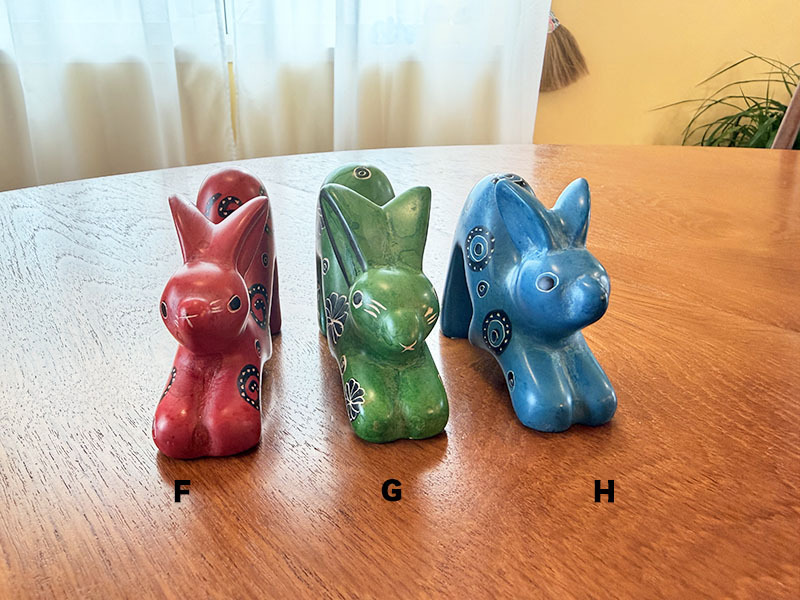 Oranzovy オンラインショップ】ケニア ソープストーン うさぎ